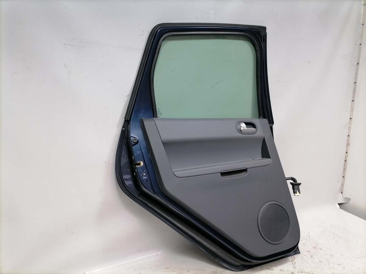 Mitsubishi Colt Z30 original T&uuml;r hinten links T43 Blau Rohbau Bj.2005